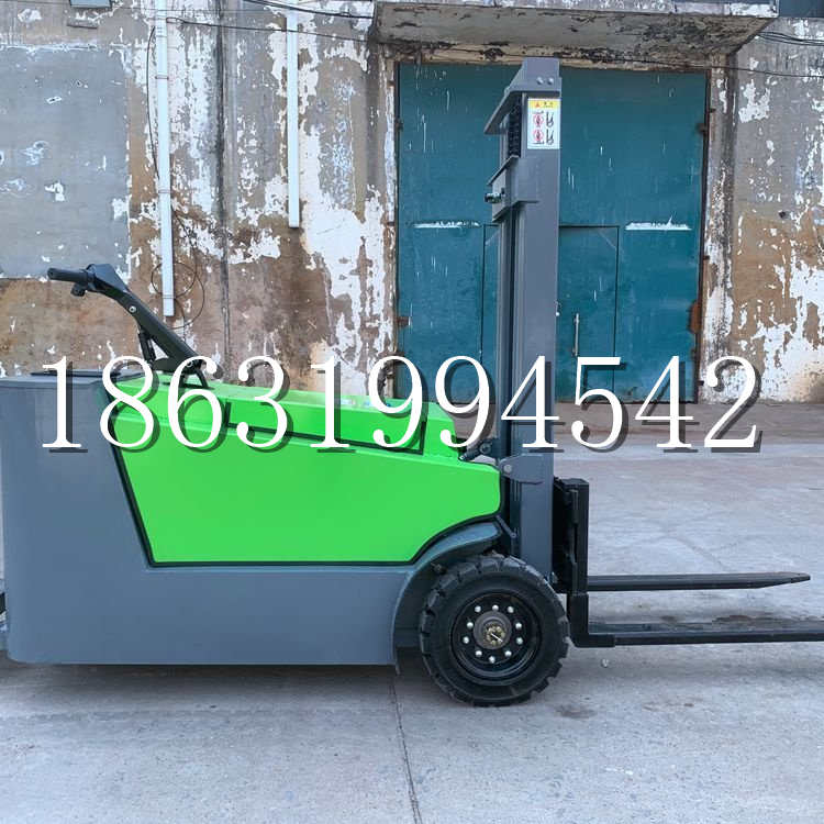 连平县小型电动叉车1吨2吨步行站驾式电瓶堆高充电装卸车液压升降车铲车